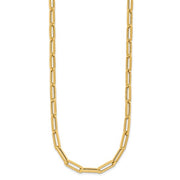 HERCO 18K Gold Paperclip Necklaces