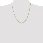 14K 1.5mm Regular Rope with Lobster Clasp Chain