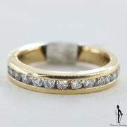 14K Yellow Gold SI1-2 Diamond (0.56 CT.) Band