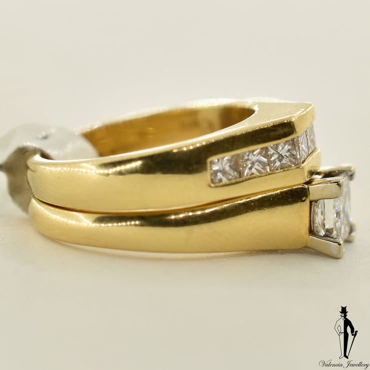 18K Yellow Gold SI1 Diamond (0.70 CT.) Solitaire Engagement Ring