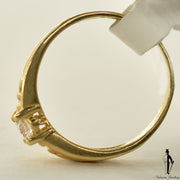 18K Yellow Gold I1 Diamond (0.31 CT.) Solitaire Engagement Ring