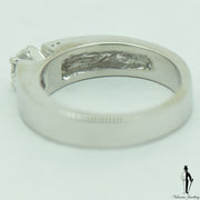 0.45 CT. (SI2) Diamond Solitaire Ladies Ring in 18k White Gold