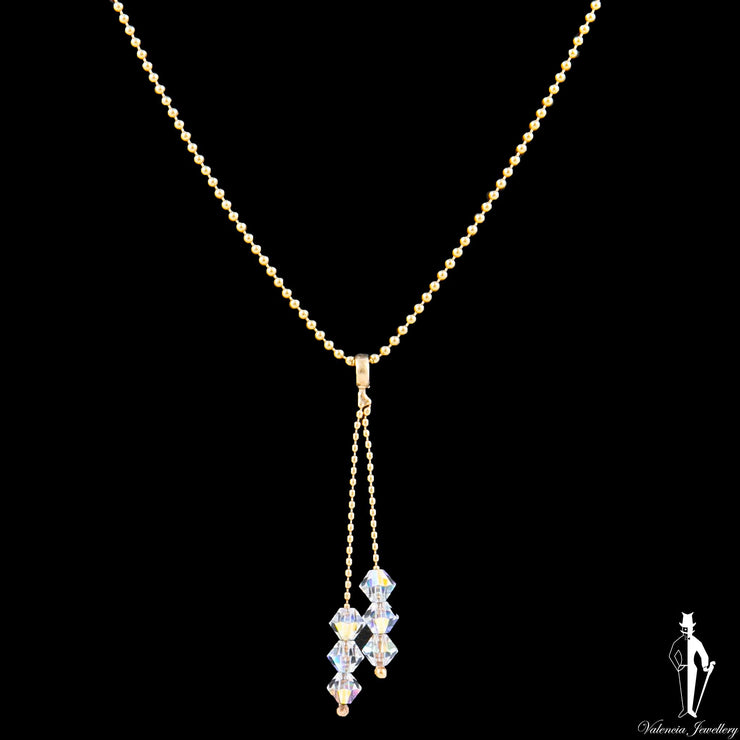 20 Inch 14K Yellow Gold Ball Link Chain
