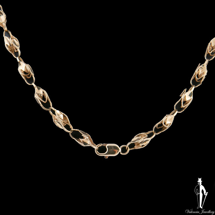 26 Inch 10K Yellow Gold Turkish Link