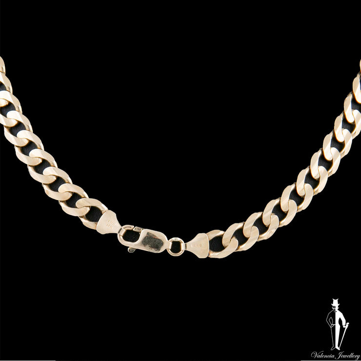 22 Inch 10K Yellow Gold Curb Link