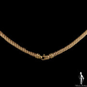 20 Inch 18K Yellow Gold Fancy Link Chain