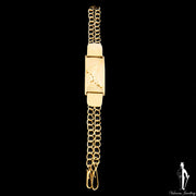 7.5 Inch 10K Yellow Gold Custom Bracelet
