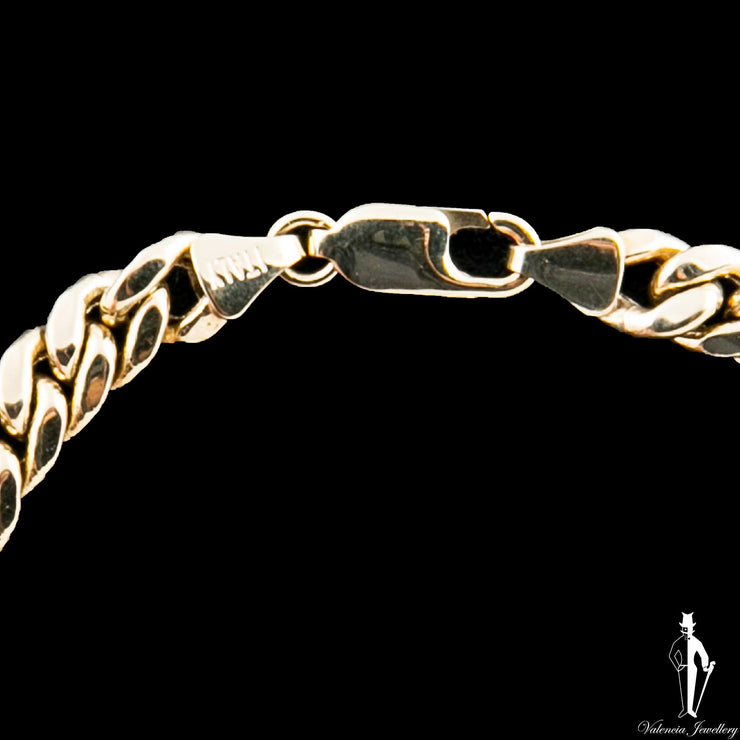 9.5 Inch 10K Yellow Gold Bracelet
