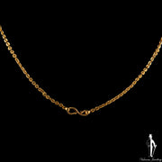 22 Inch 21K Yellow Gold Fancy Link Chain