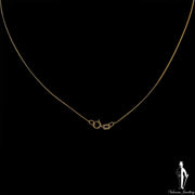 22 Inch 14K Yellow Gold Curb Link
