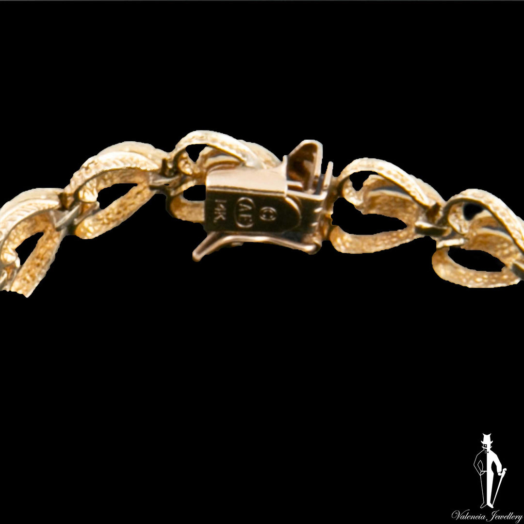 ◎D moment ◎ Valerie 14k gold bracelet 14K Gold Box Chain Bracelet, 0.75mm 1mm Box Chain Bracelet