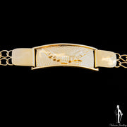 7.5 Inch 10K Yellow Gold Custom Bracelet