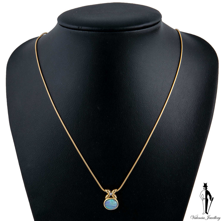 18 Inch 10K Yellow Gold Round Snake Chain