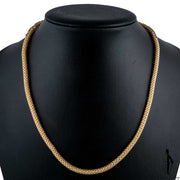 20 Inch 18K Yellow Gold Fancy Link Chain