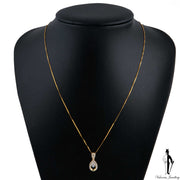 18 Inch 18K/21K Yellow Gold Box Link Chain