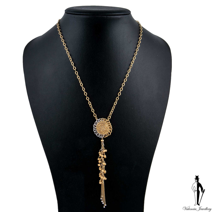 28 Inch 18K Yellow Gold Rollo Link Chain