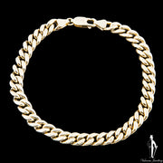 9.5 Inch 10K Yellow Gold Bracelet