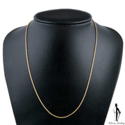 16 Inch 14K Yellow Gold Rope Chain